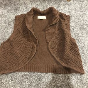 Girls shoulder sweater